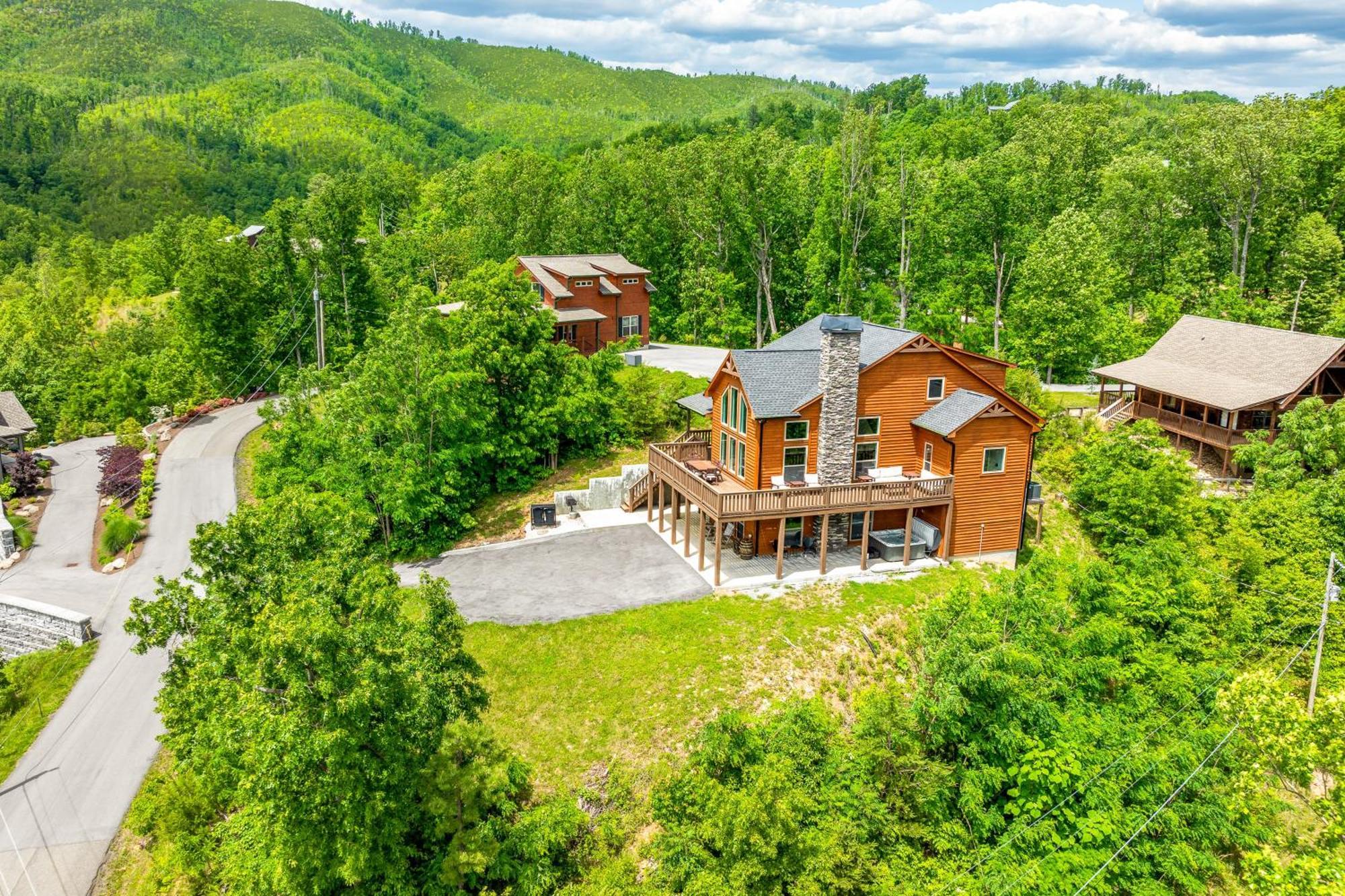 Вилла Shady Pines Гатлинбург Экстерьер фото